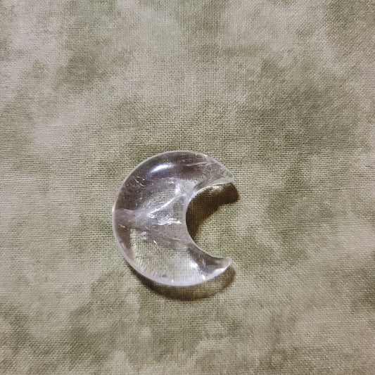 Clear Quartz Moon