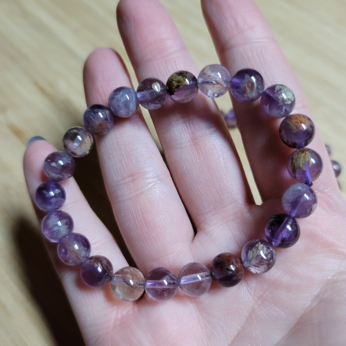 Purple Garden Quartz Bracelet