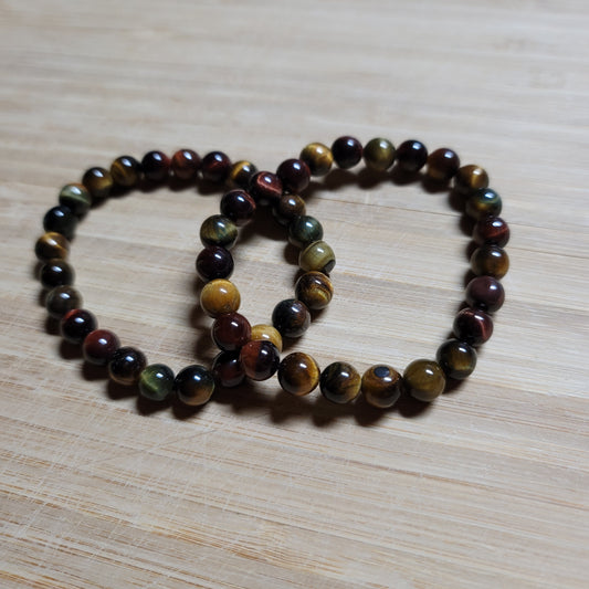 Rainbow Tiger's Eye Bracelet