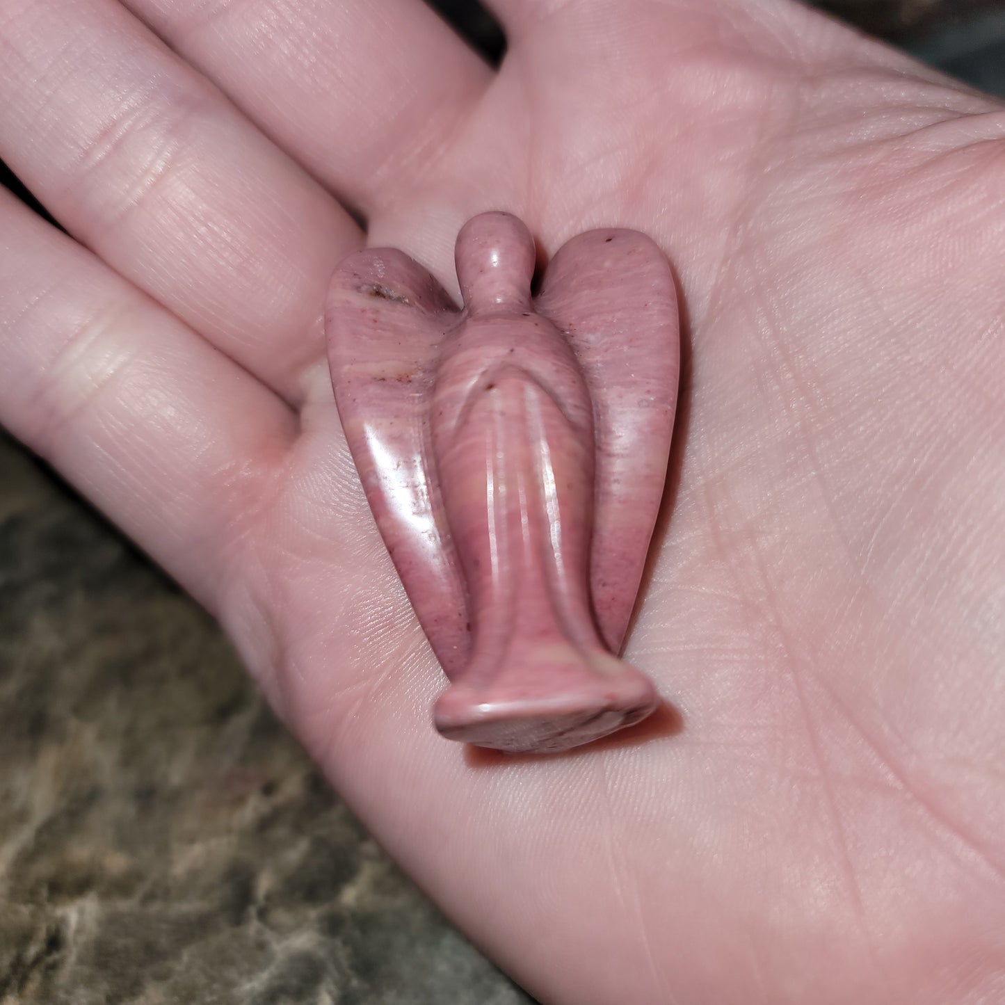 Rhodonite Pocket Angel