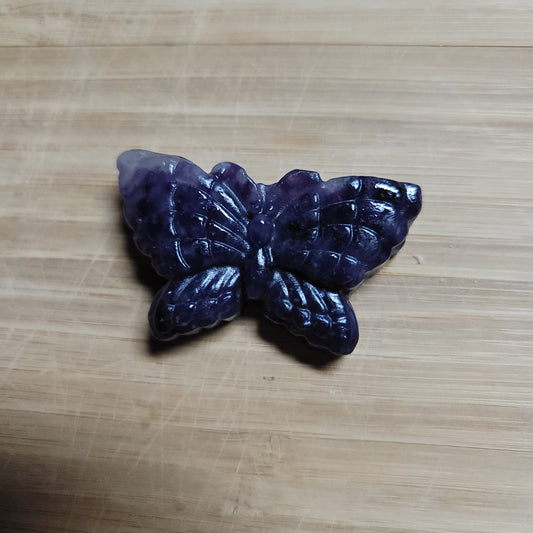 Lepidolite Butterfly