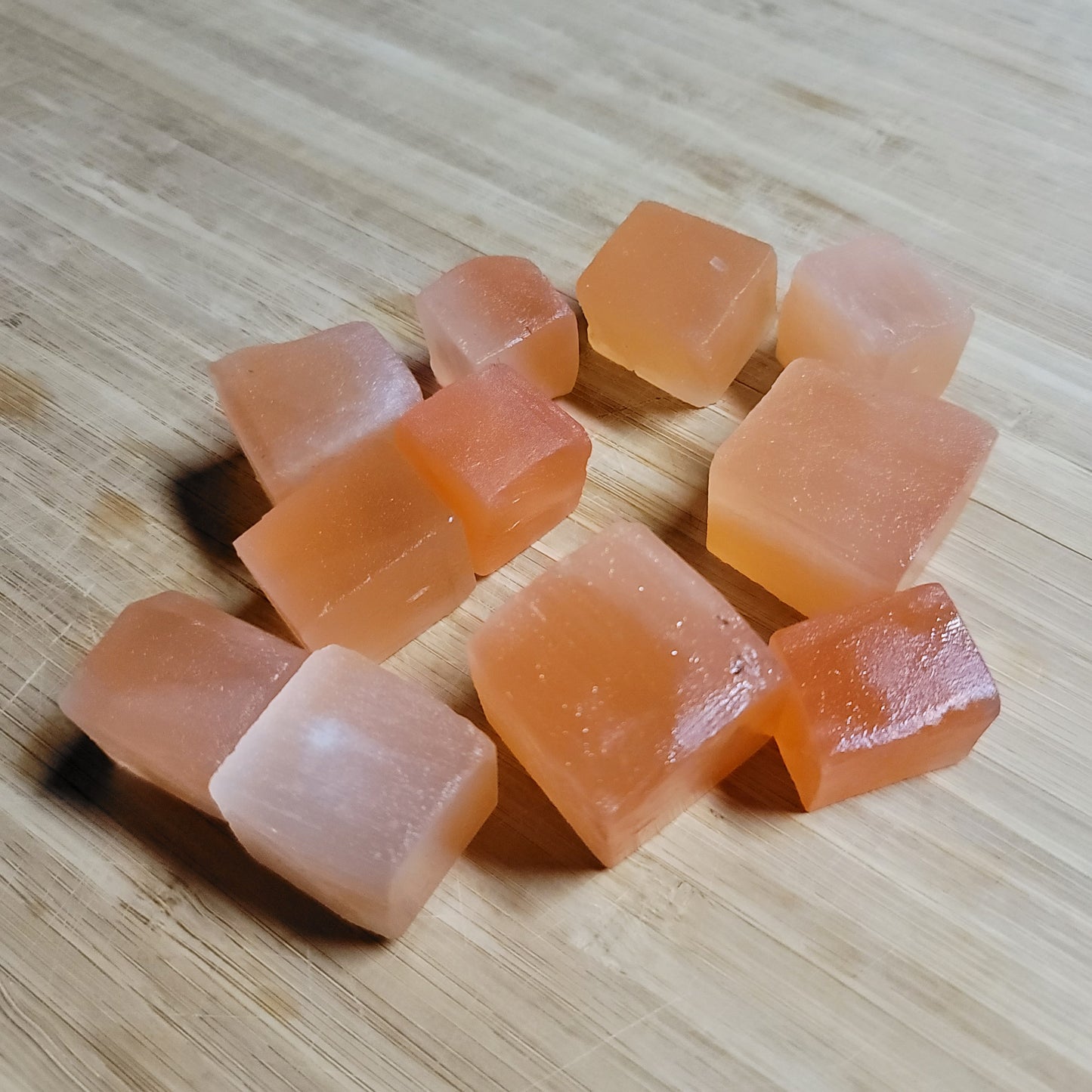 Orange Selenite Cubes