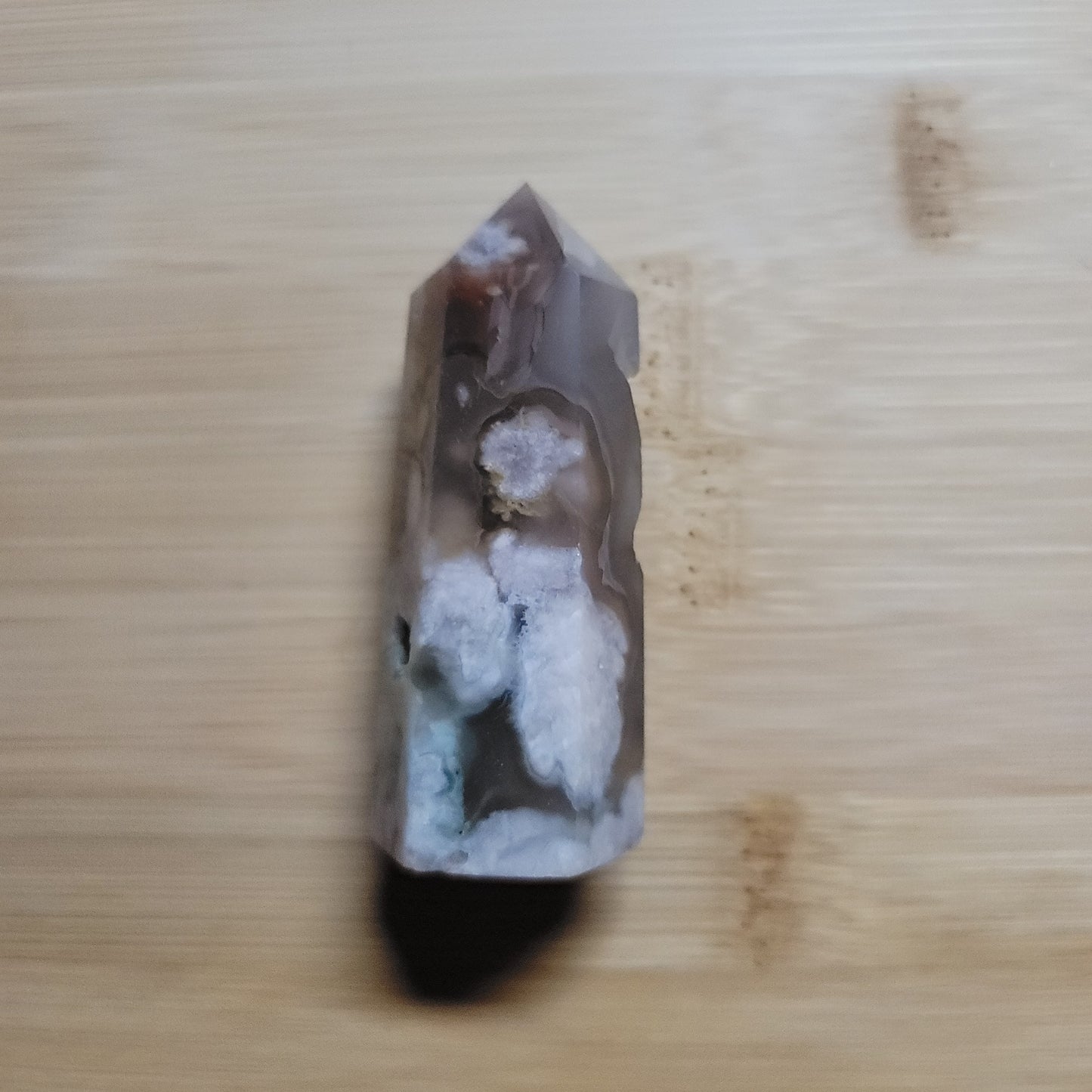 Druzy Flower Agate Tower