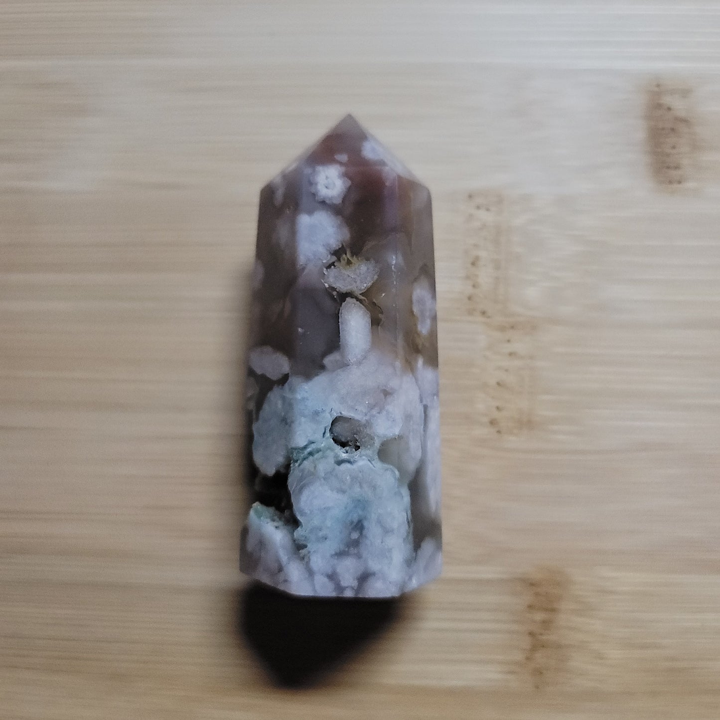 Druzy Flower Agate Tower