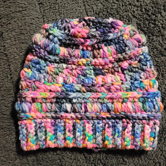 Adult Rainbow Madison Beanie
