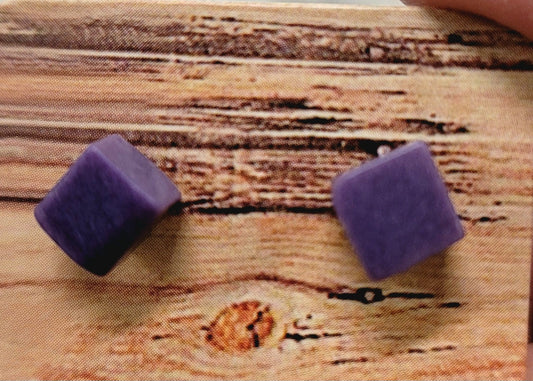 Chariote Cube Earrings