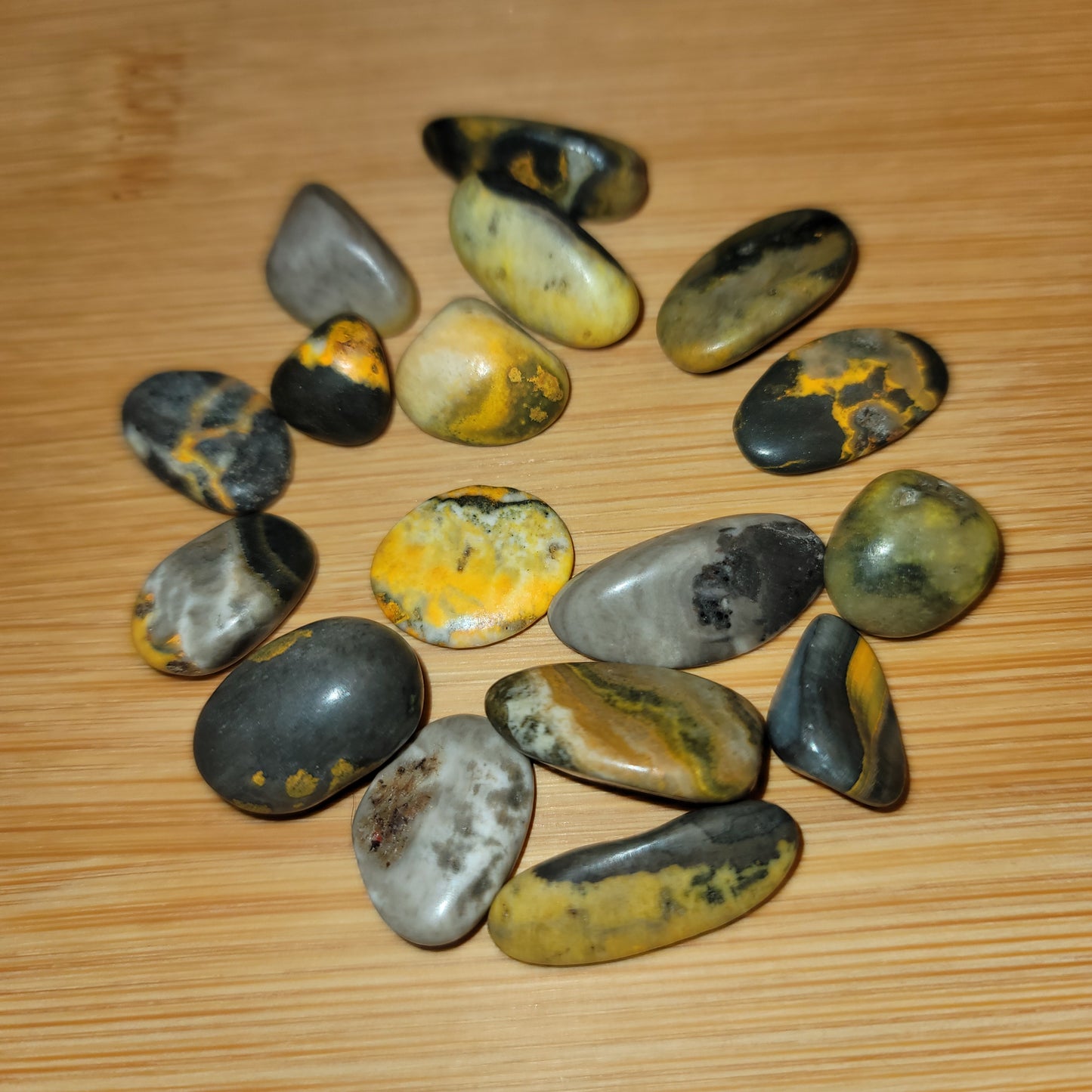 Small Bumblee Jasper Tumbles