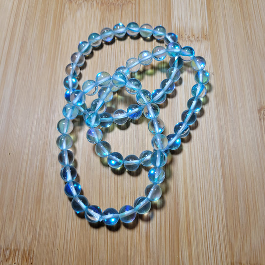 Aqua Aura Quartz Bracelet