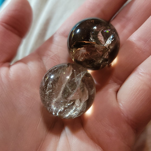 Medium Smoky Quartz Spheres