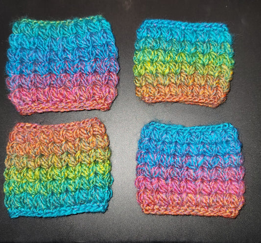 Rainbow Meadow Cup Cozy