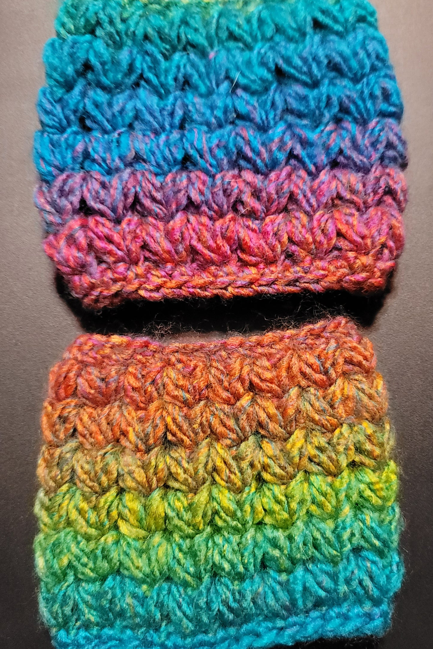 Rainbow Meadow Cup Cozy