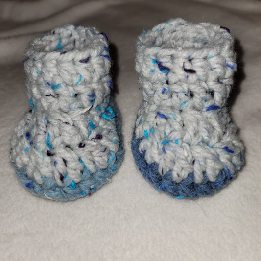 Chunky Baby Boots Size 0-3 Months