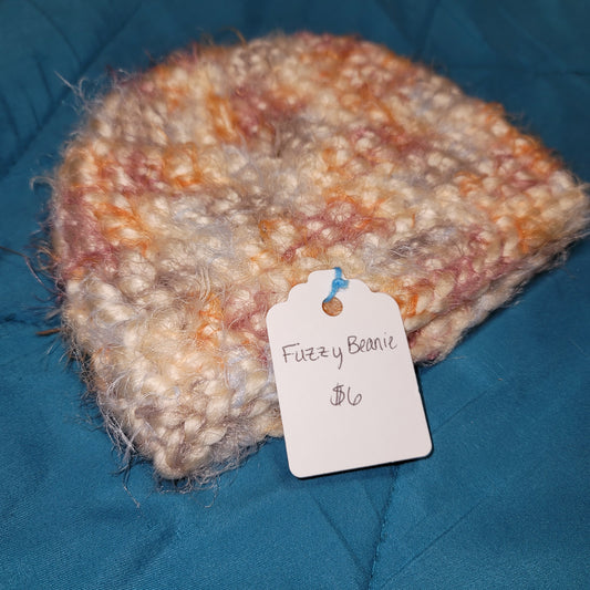 Baby Fuzzy Beanie 3-6 Months