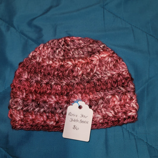 Baby Rosie Star Stitch Beanie 6-12 Months