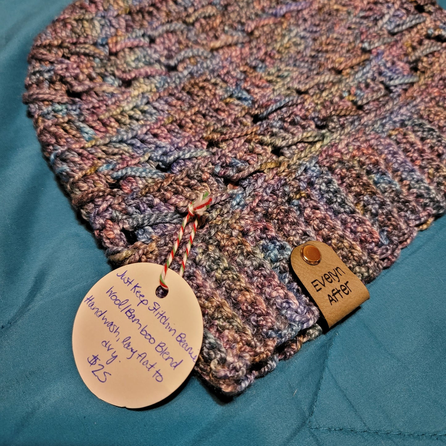 Adult Just Keep Stitchin Beanie
