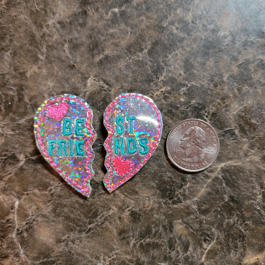 Best Friends Feltie Snap Clip Set