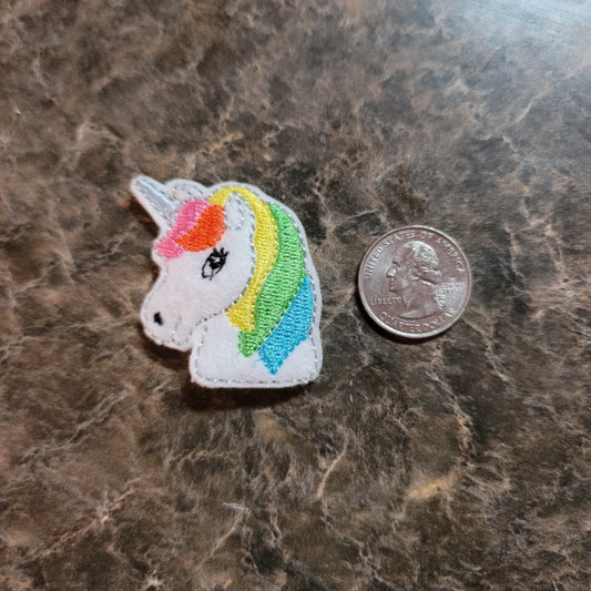 Unicorn Feltie Snap Clip