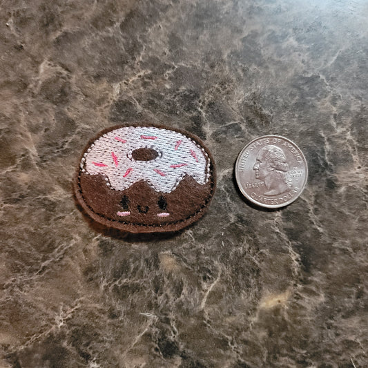 Donut Feltie Snap Clip