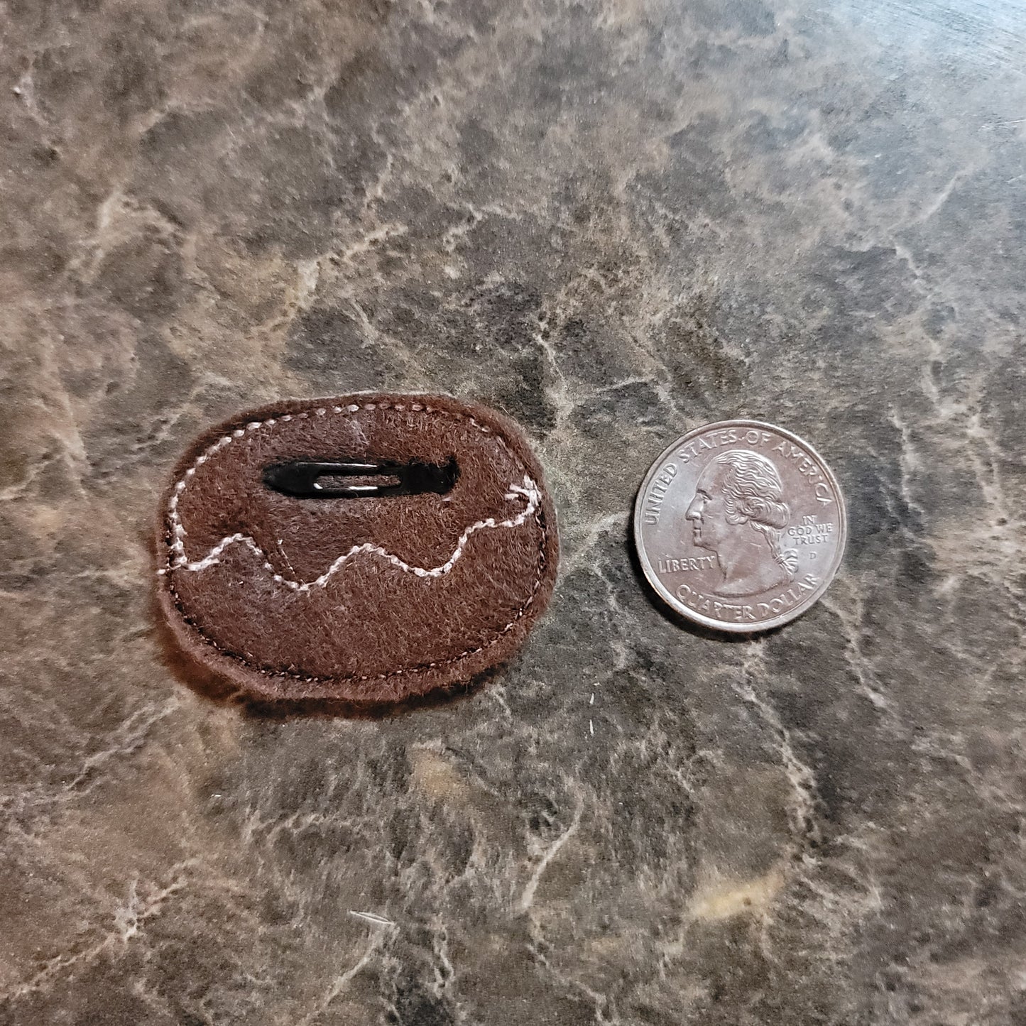 Donut Feltie Snap Clip