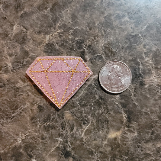 Diamond Feltie Snap Clip