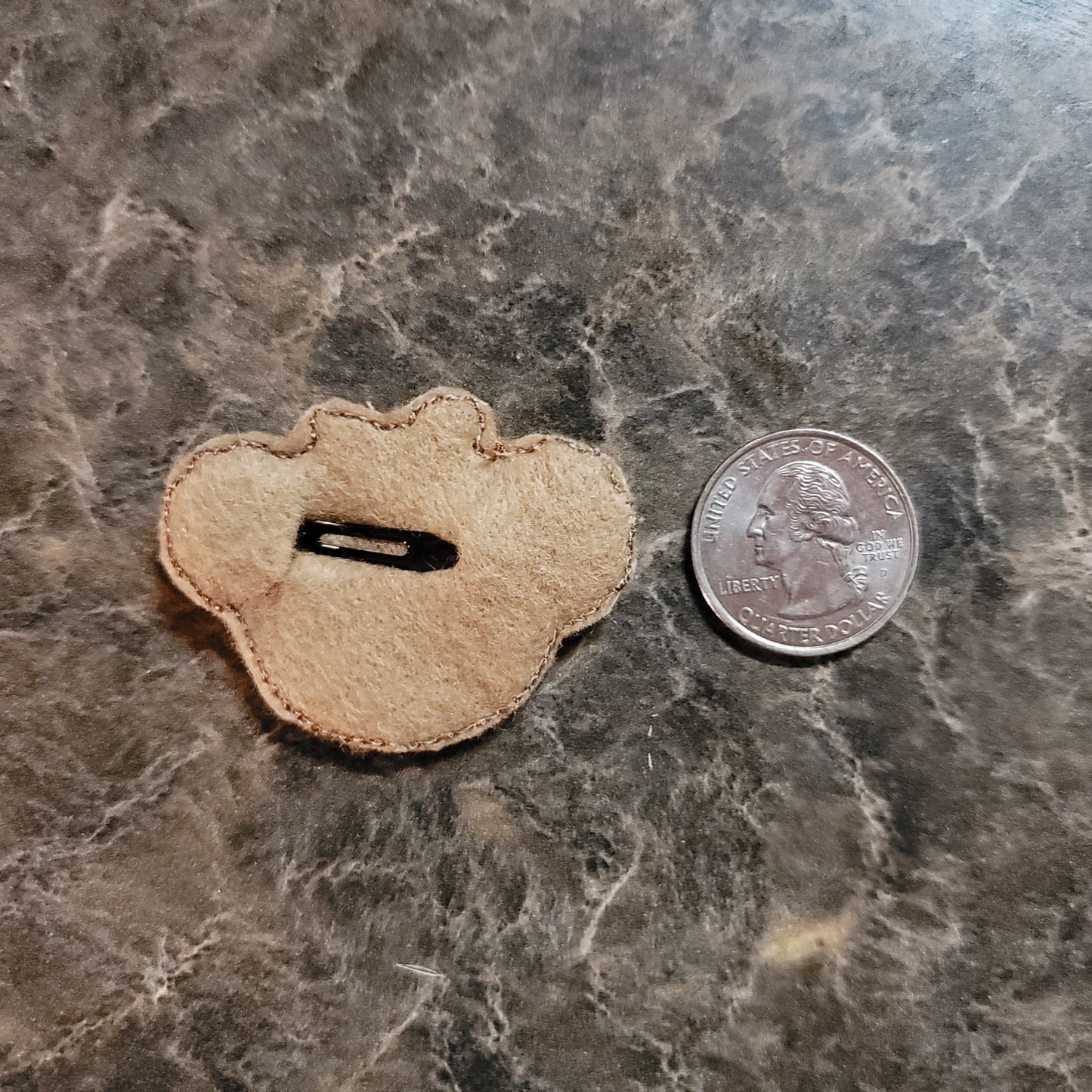 Girl Bear Snap Clip
