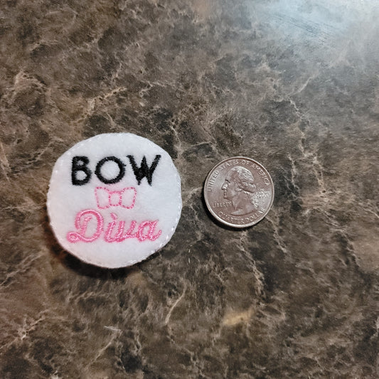 Bow Diva Snap Clip