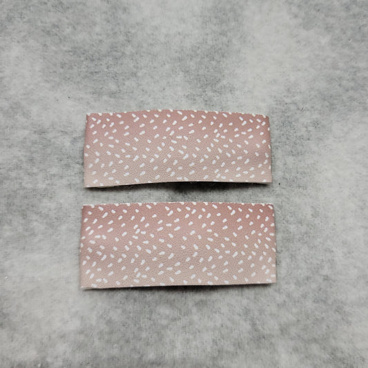 Deer Print Snap Clip