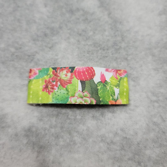 Cactus Flowers Snap Clip
