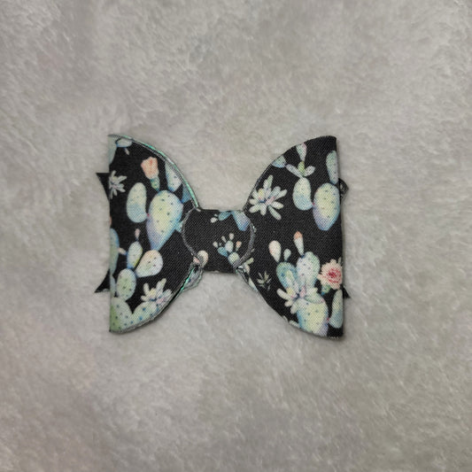Cactus Print Bow