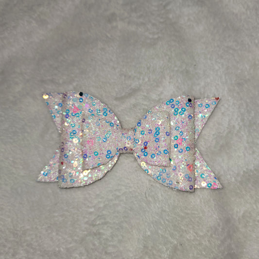 Irridescent Glitter Bow