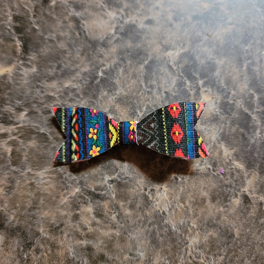 Scandanavian Print Mini Bow