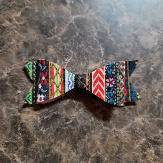 Scandanavian Print Bow