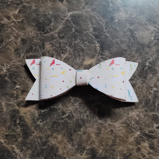 Rainbow Unicorn Bow