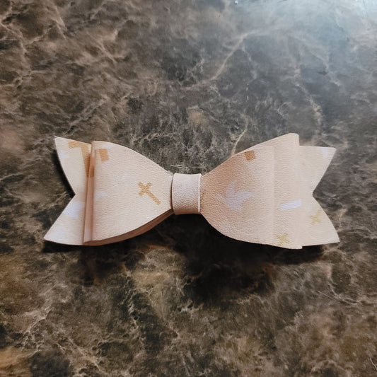 Champagne Religious Bow
