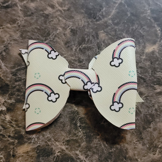 Light Yellow Rainbows Bow