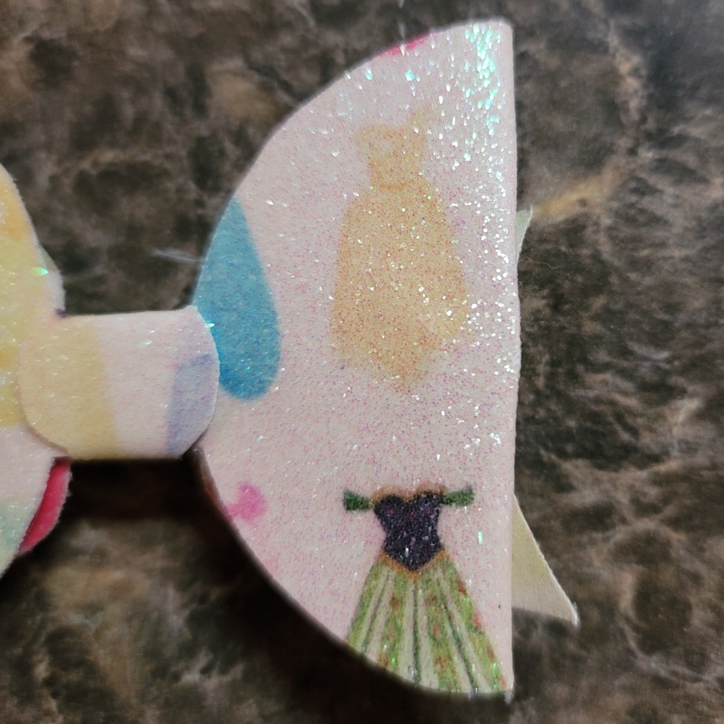 Disney Princess Dress Glitter Bow