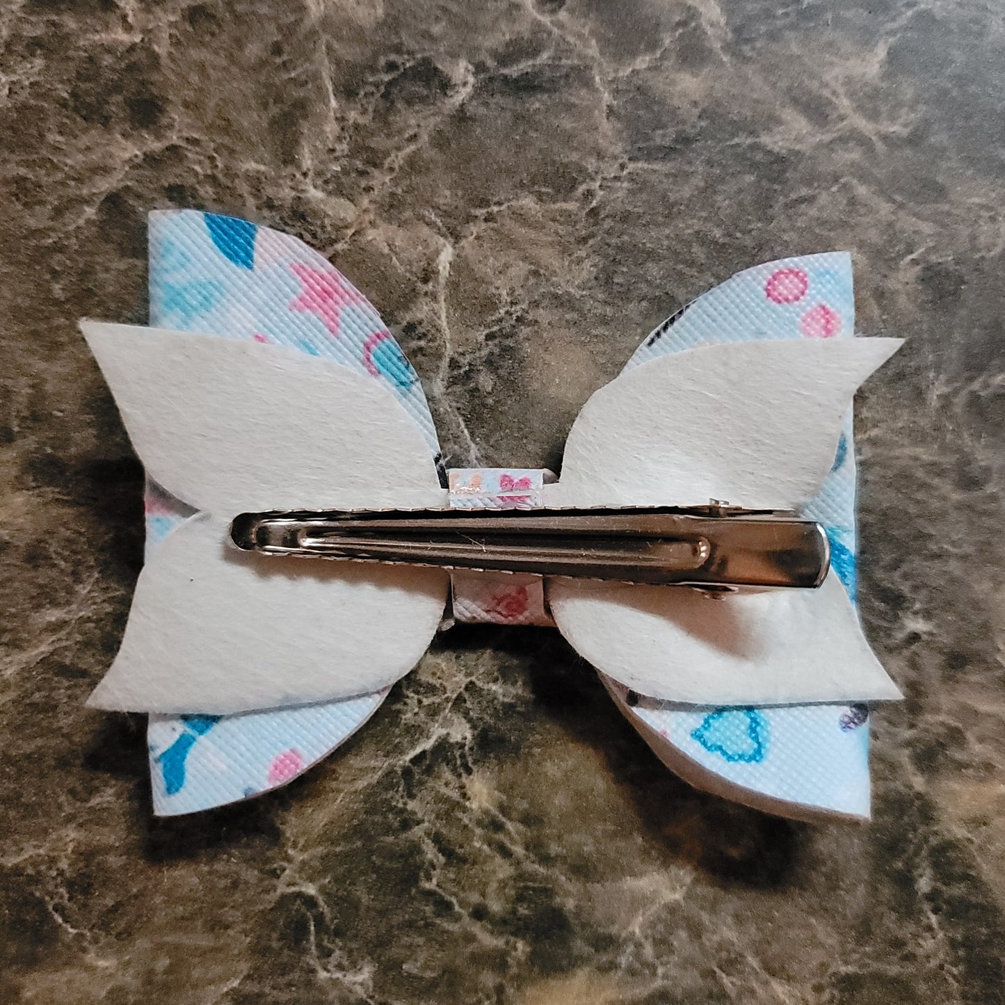 Blue Mermaid Bow