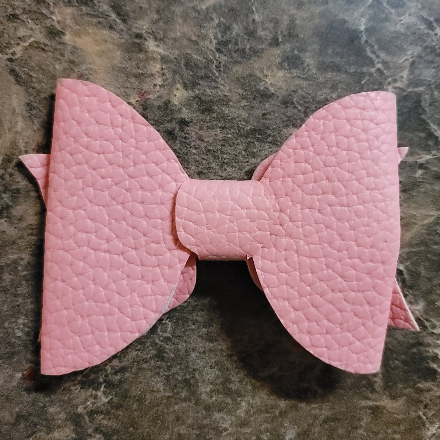 Pink Textured Bow