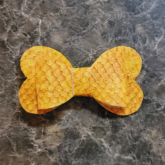 Honeycomb Heart Bow