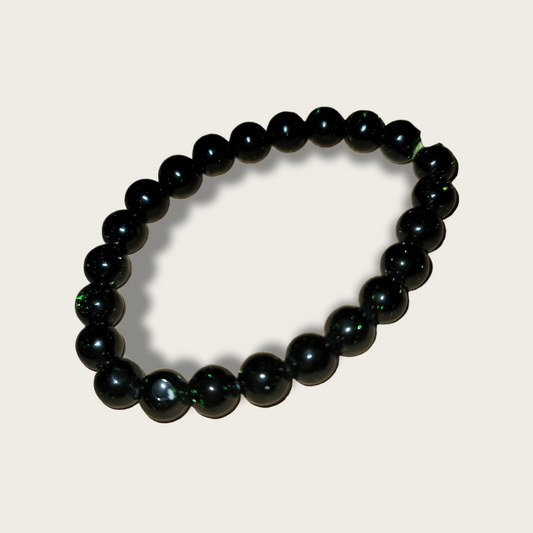 Green Goldstone Bracelet