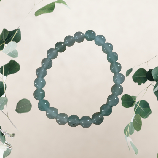 Green Chalcedony Bracelet