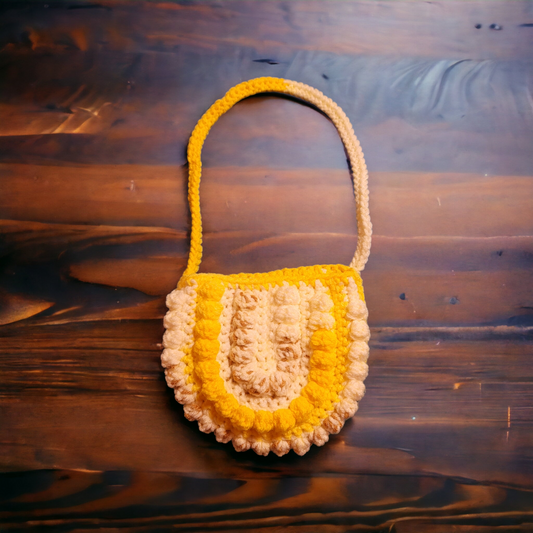 Yellow Bitty Boho Bag