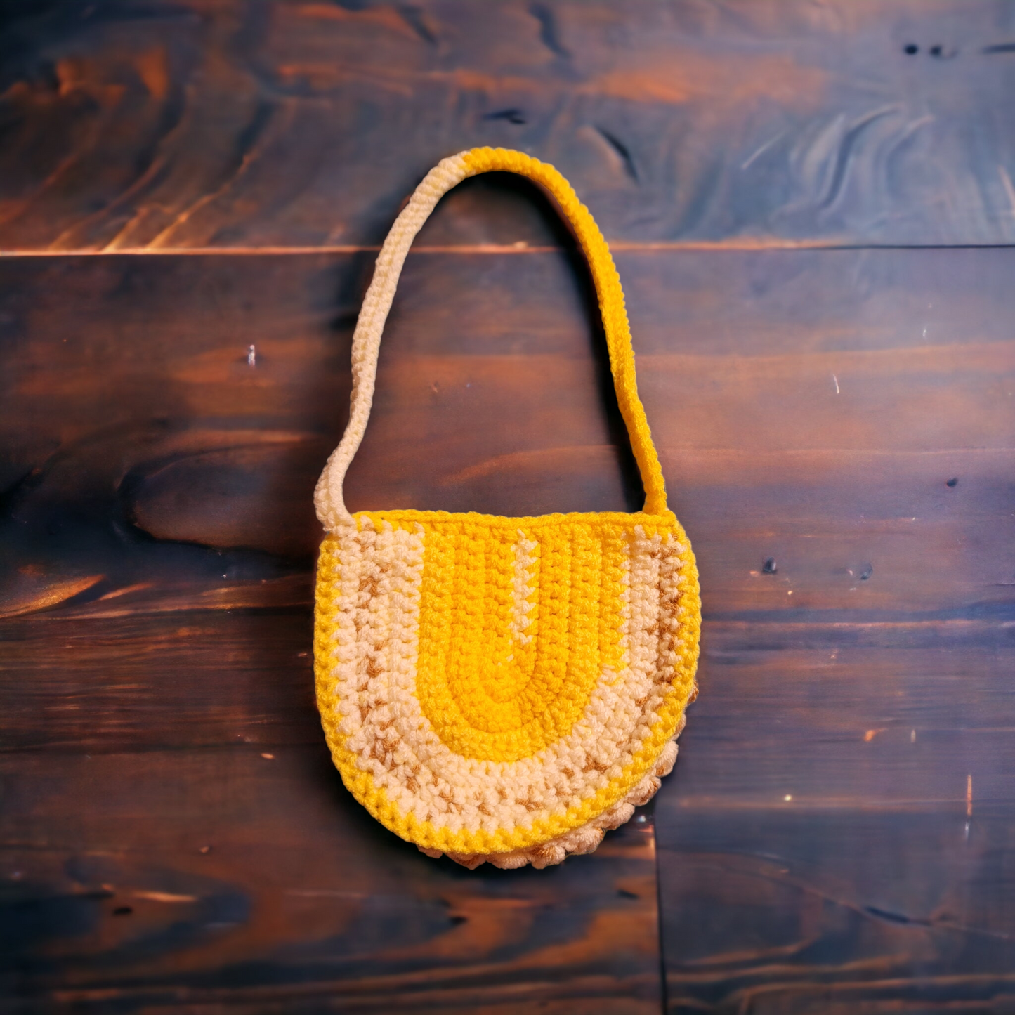 Yellow Bitty Boho Bag