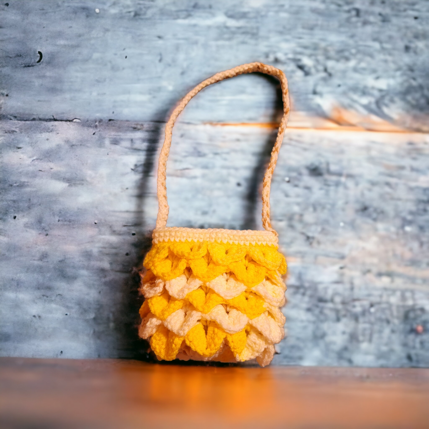 Yellow Bitty Boho Bag