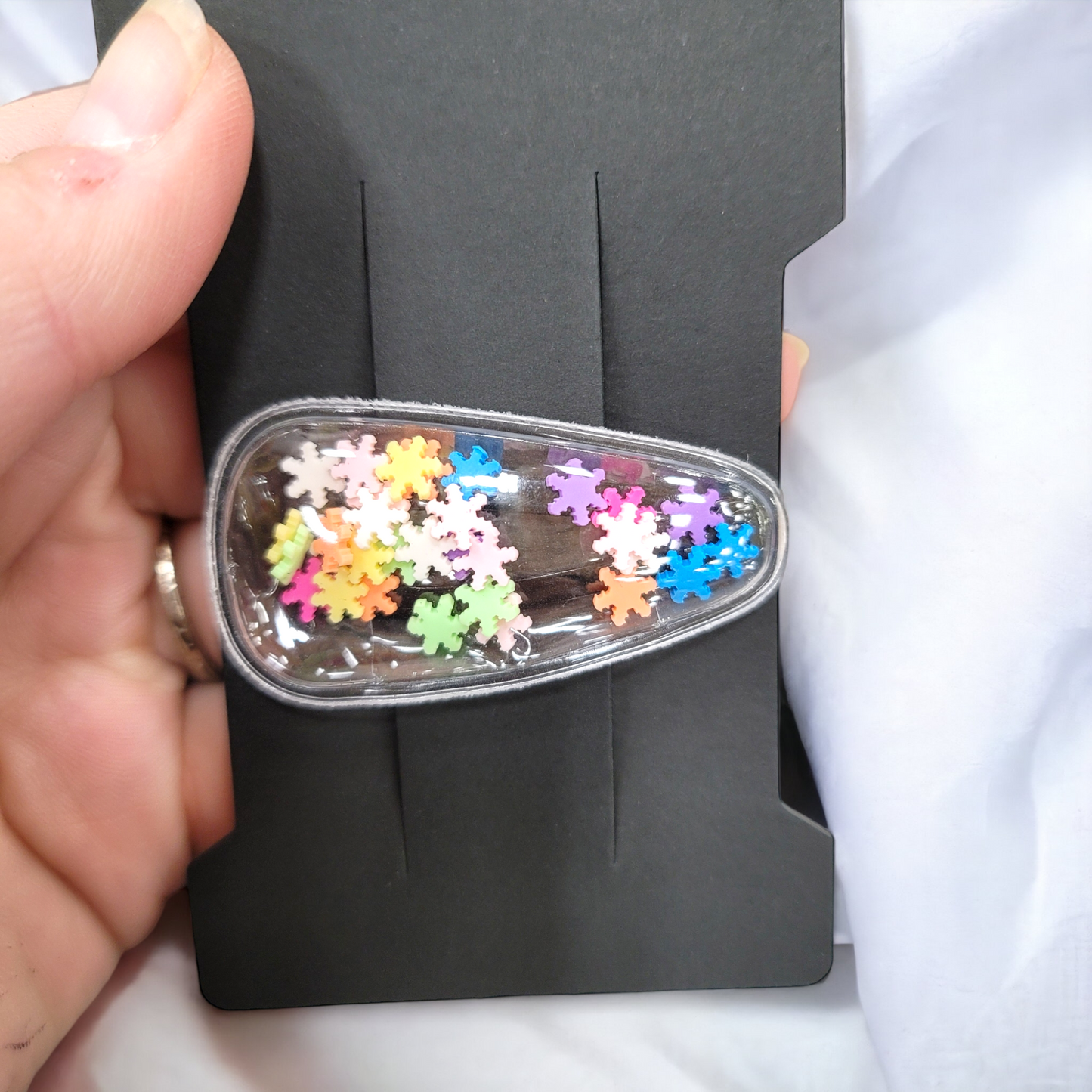 Multicolor Snowflakes Single